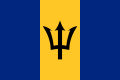 Флаг Барбадоса.