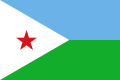 Флаг Джибути.
