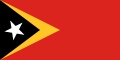 Флаг Восточного Тимора.