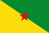Флаг Французской Гвианы.