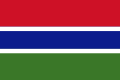 Флаг Гамбии.