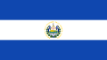 Флаг Сальвадора.