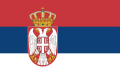 Флаг Республики Сербия.