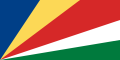 Флаг Сейшельских островов.