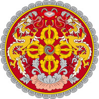 Герб Бутана.