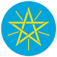 Герб Эфиопии.