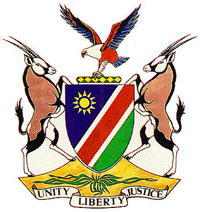 Герб Намибии.