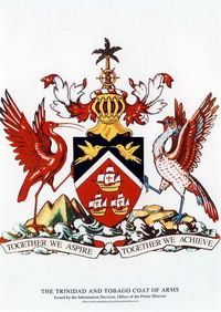Герб Тринидада и Тобаго.