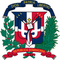 Герб Доминиканской Республики.